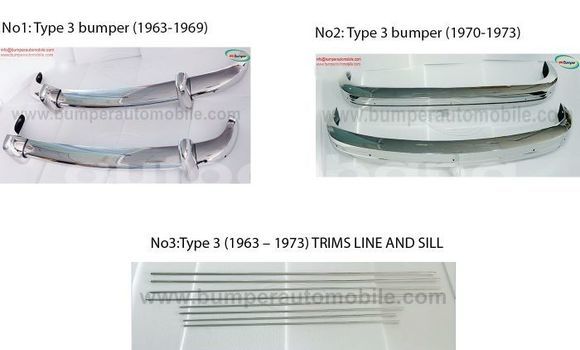 Volkswagen Type 3 bumper 
