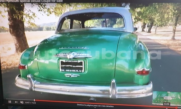 Comprar Usados Carro Plymouth 1950 Verde en Havana en Habana Comprar Usados Carro Plymouth 1950 Verde en Havana en Habana